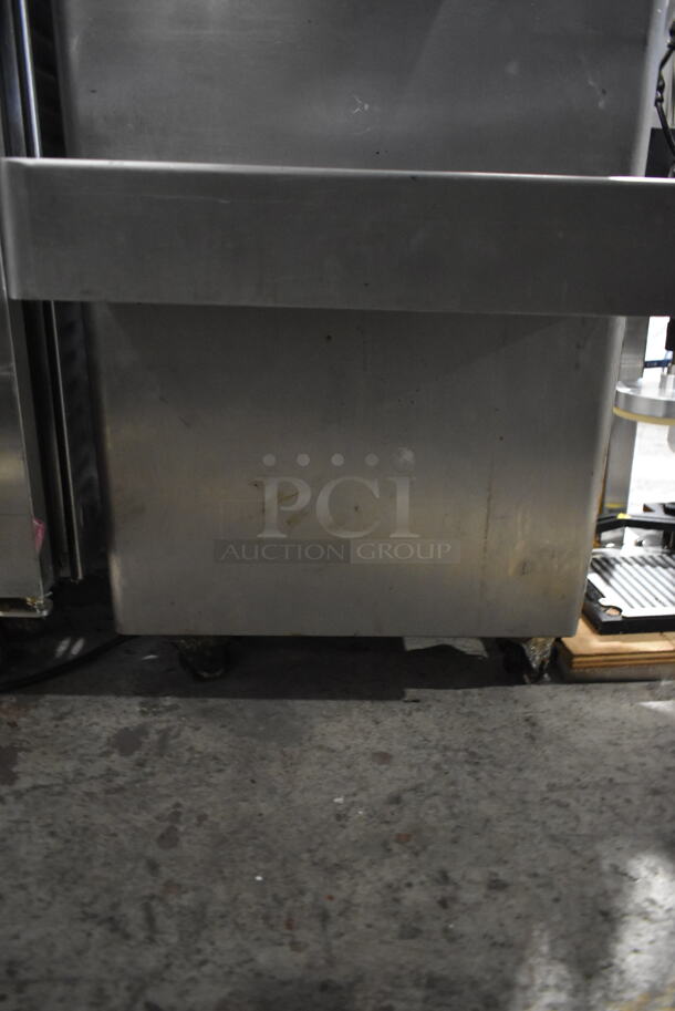 CRM EX28-35A Stainless Steel Commercial Floor Style Air Cooled Batch Freezer on commercial Casters. 220 Volts, 3 Phase. - Image 4 of 7