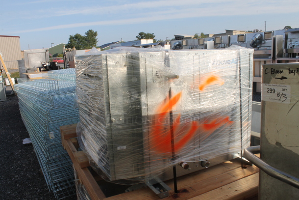 BRAND NEW SCRATCH AND DENT! 2022 Above Air HKC-036X-4-000-00-00-SF-MI-A Metal Commercial Ceiling Mounted Horizontal Air Conditioner. 460 Volts, 3 Phase.  - Image 3 of 6