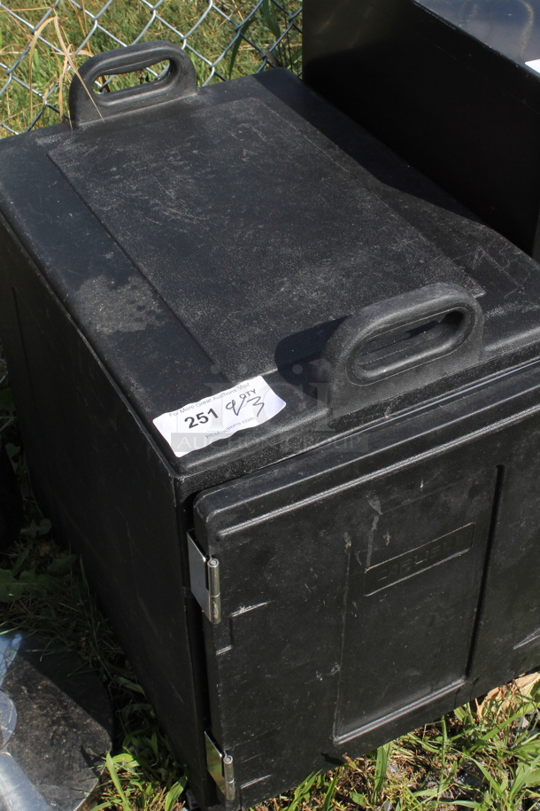 Carlisle NPC300N Black Poly Insulated Food Carrying Case. - Image 2 of 4