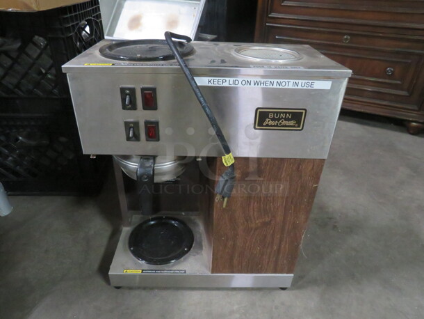 One Bunn Coffee Brewer With Filter Basket. Mode# VPR. 120 Volt - Image 1 of 1