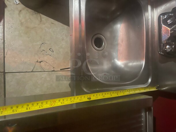 Clean! Krowne Commercial Bar Hand Stainless Steel Sink NSF - Image 7 of 8