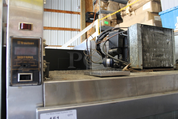 Traulsen RRI-2-12 LUT Stainless Steel Commercial 2 Door Roll In Rack Cooler Merchandiser. 115 Volts, 1 Phase. Tested and Working! - Image 3 of 6