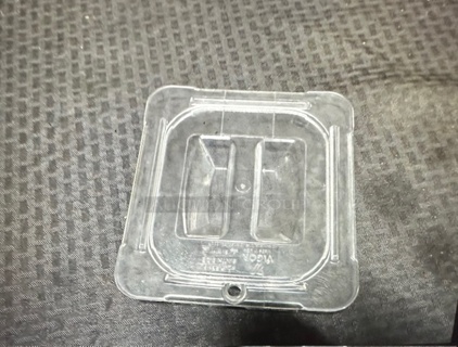 1/6 Size Clear Food Storage Lids 6XBID