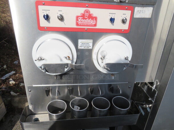 One Frozen Custard Freezer On Casters. Unable To Test. 29X38X66 - Image 2 of 5