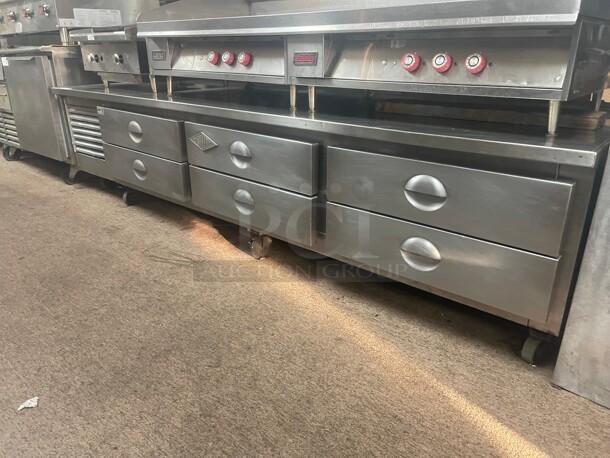 Working! Commercial Chef Base Cooler With Drawers Great For Equipment 115 Volt NSF Tested and Working! - Image 4 of 11