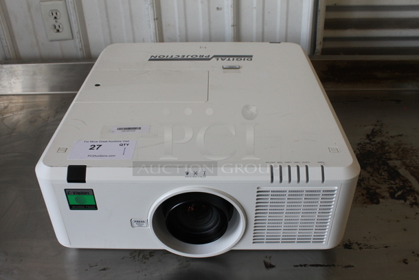 Digital Projection E-Vision 7500 WUXGA DLP Projector. 115 Volts, 1 Phase. 