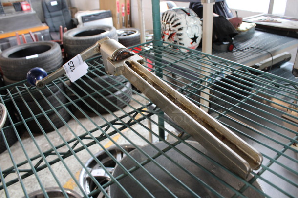 Metal Commercial Can Opener. 9x3x18 - Image 1 of 3