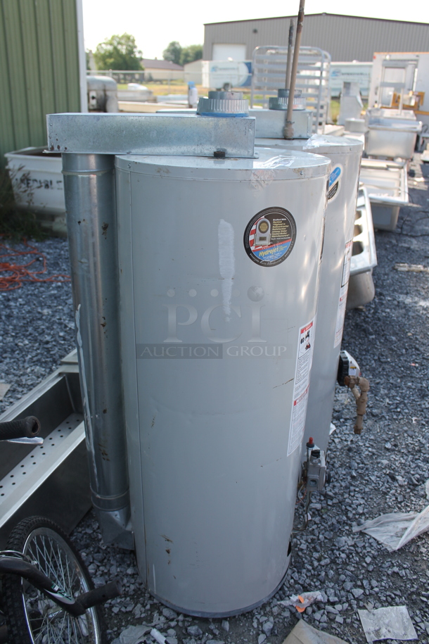 Bradley White DS140S6FBN Metal Commercial Natural Gas Powered Water Heater. - Image 2 of 6