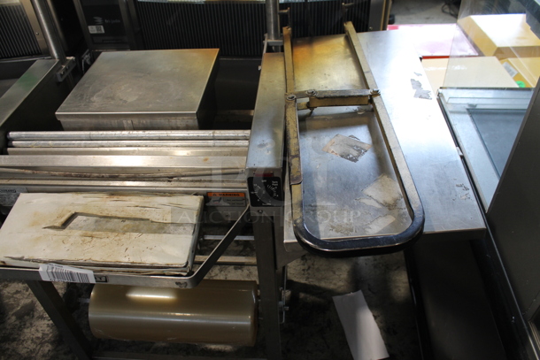 Hobart HWS-4 Stainless Steel Commercial Floor Style Wrapping Station. 120 Volts, 1 Phase. Cannot Test Due To Plug Style - Image 5 of 8