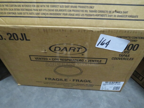 One Open Box Of Dart #20jl Lids. - Image 1 of 2