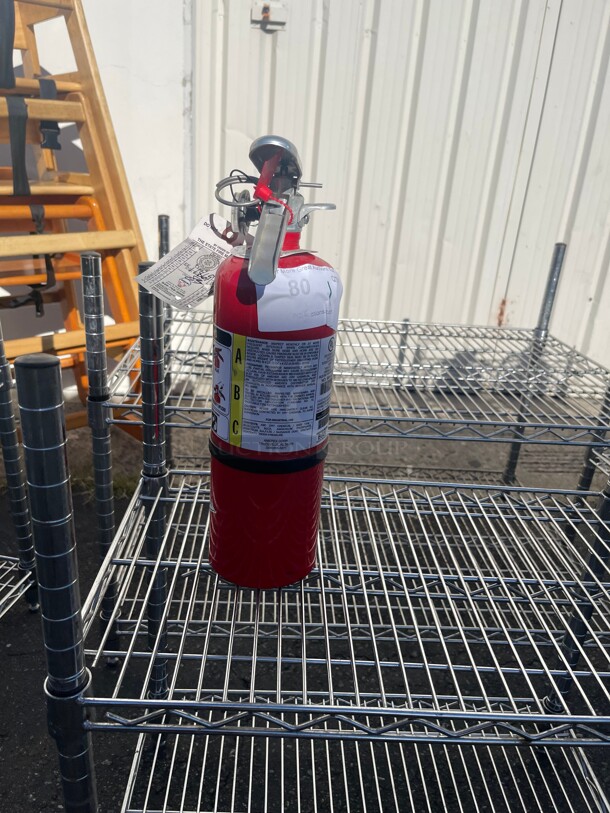5 lb. Multi-Purpose Fire Extinguisher 2A:10B:C - Amerex B500 Commercial NSF  - Image 3 of 6