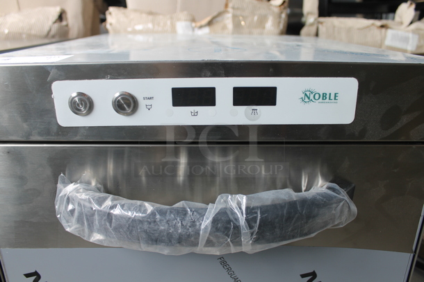 BRAND NEW SCRATCH AND DENT! 2023 Noble 495HTGW22 Stainless Steel Commercial Undercounter Glass Washer. 208-240 Volts, 1 Phase. - Image 4 of 11