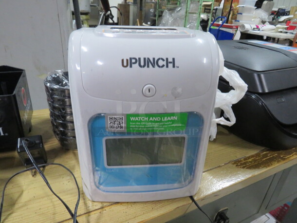 One NEW UPunch Time Clock. #FN1000 - Image 1 of 1