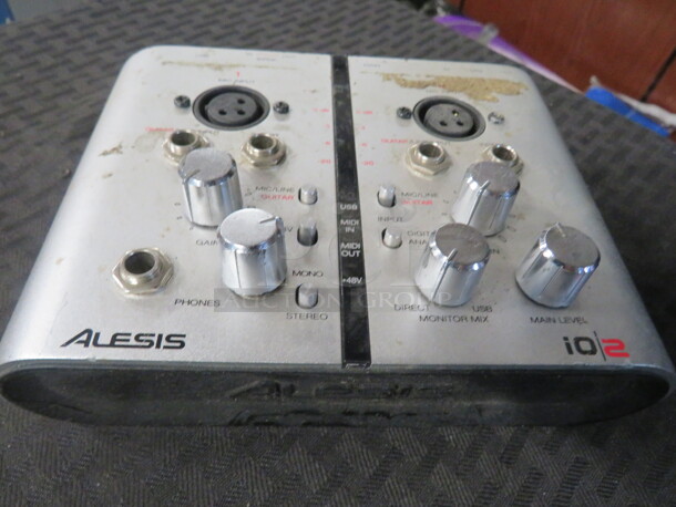 One Alesis IO/2. - Image 2 of 2