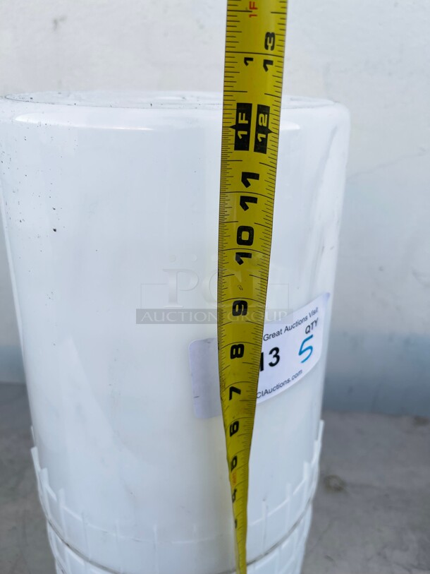 Clean! Commercial Round Plastic Containers NSF Great for Food Storage  - Image 5 of 5
