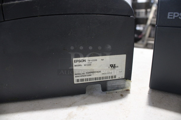 Epson Model M188B Receipt Printer. 6.5x9.5x5.5 - Image 4 of 4