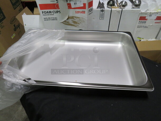 One NEW Full Size 2.5 Inch Deep Hotel Pan. 