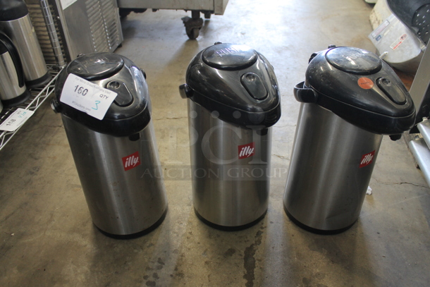 3 Stainless Steel Air Pots. 3 Times Your Bid! - Image 1 of 3