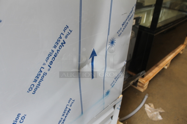 BRAND NEW SCRATCH AND DENT! 2023 Avantco 447AP49F Stainless Steel Commercial 2 Door Reach In Freezer. 115 Volts, 1 Phase. Tested and Working! - Image 8 of 10
