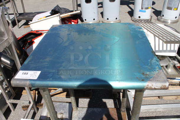 Stainless Steel Commercial Table w/ Metal Under Shelf. - Image 2 of 4