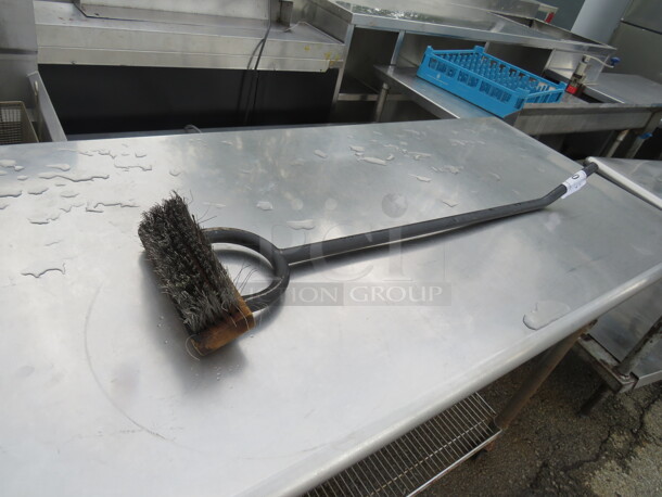 One Stainless Steel Grill Brush. - Image 1 of 1