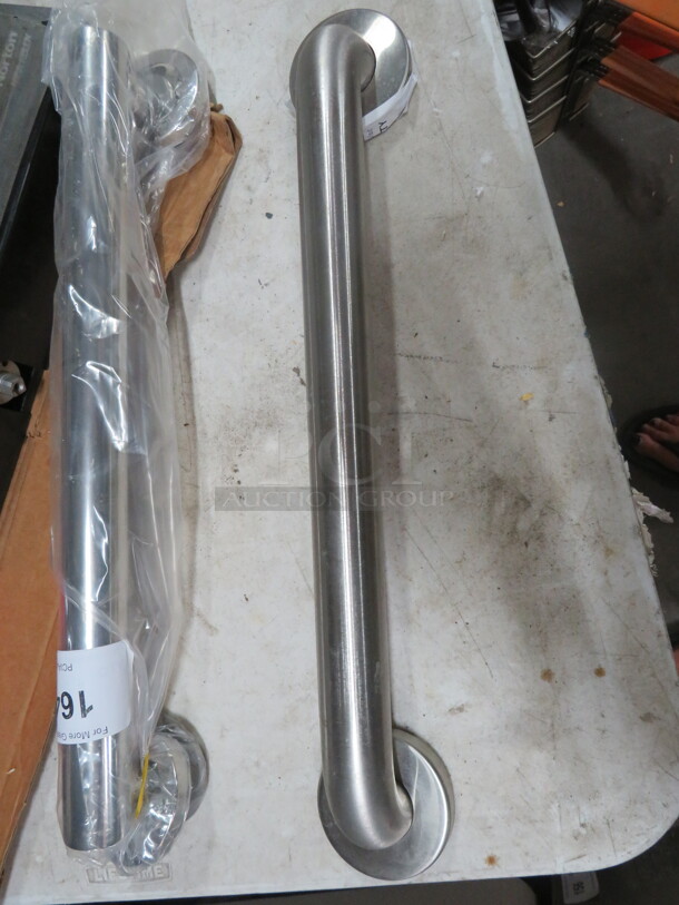 One NEW 19 Inch Stainless Steel Handicap Bar. - Image 1 of 1