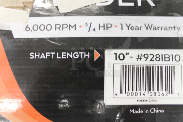 LIKE NEW! AvaMix 928IB10 Stainless Steel Commercial Medium-Duty 10" Variable Speed Immersion Blender - 3/4 HP. Unit Has Only Been Used a Few Times! Tested and Working! - Image 6 of 6