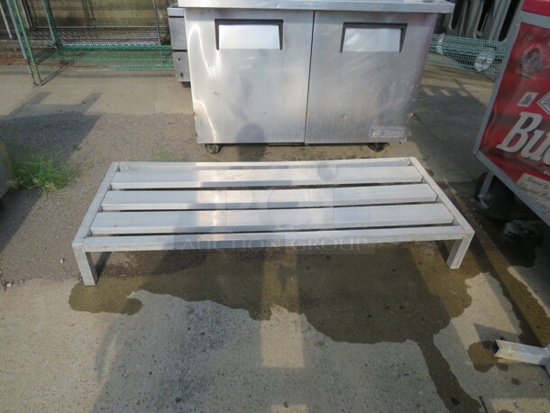 One Aluminum Dunnage Rack. 60X20X8 - Image 1 of 1