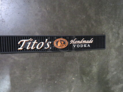 One Titos Bar Mat. 22.5X3.5