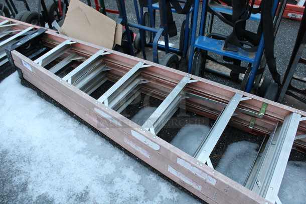 2 Werner Orange 10' Ladders. 2 Times Your Bid! - Image 3 of 5