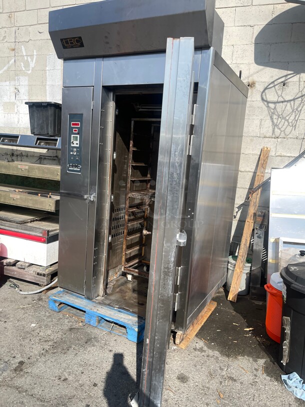LBC Bakery  LRO-1G5 Roll-In Gas Oven Great For Any Bakery 115/220  Volt and Natural Gas NSF Tested and Working! - Image 10 of 10