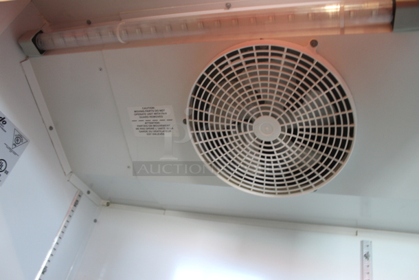 Vendo G342 Metal Commercial 2 Door Reach In Cooler Merchandiser w/ Poly Coated Racks. 115 Volts, 1 Phase. Tested and Powers On But Does Not Get Cold - Image 7 of 8