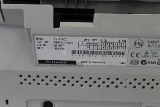 Fujitsu FI-6130Z Countertop Color Scanner. - Image 4 of 6