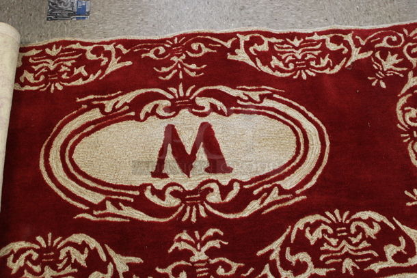 Trans Ocean 2144/24W Christmas Pattern Red and Tan Decorative Polyester, Acrylic Area Rug - Image 2 of 9