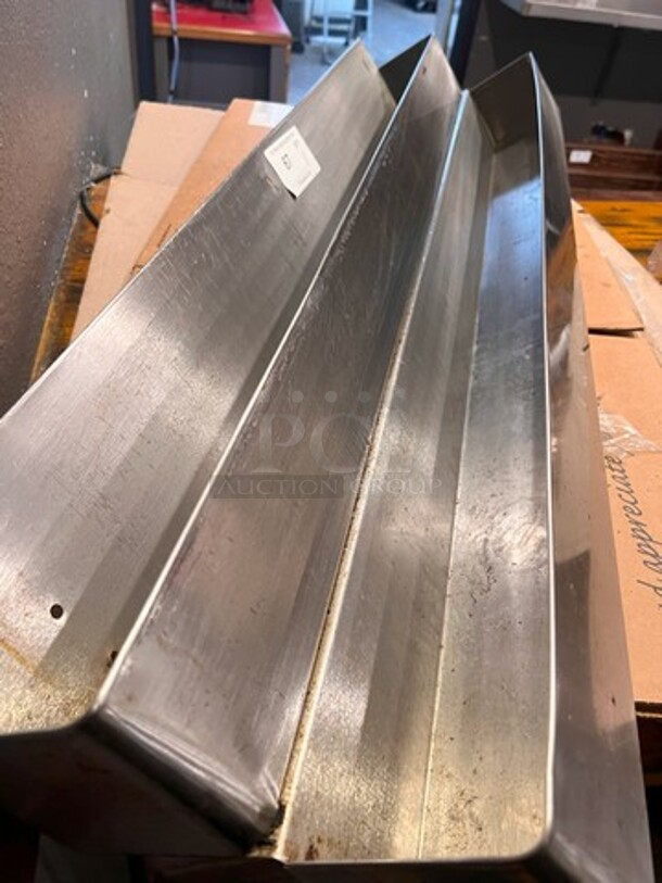 Stainless Steel Double Liquor Rail
42" 
 - Image 2 of 2