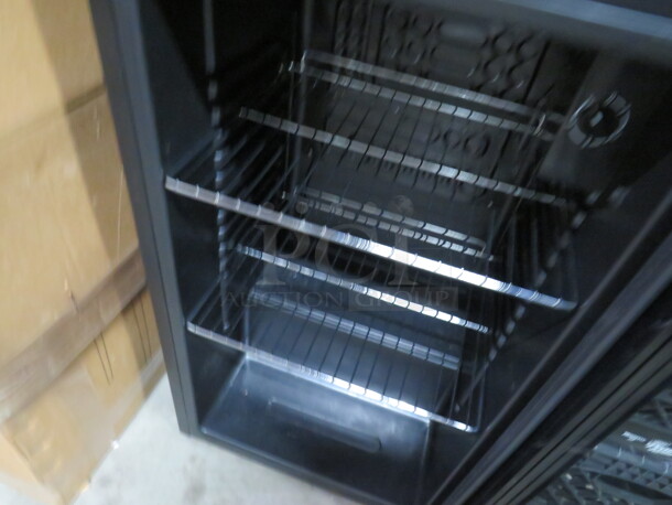 One Kuppet Glass Door Cooler With 2 Racks. Model# HG-85V4. 115 Volt. 19X17X33 - Image 2 of 2