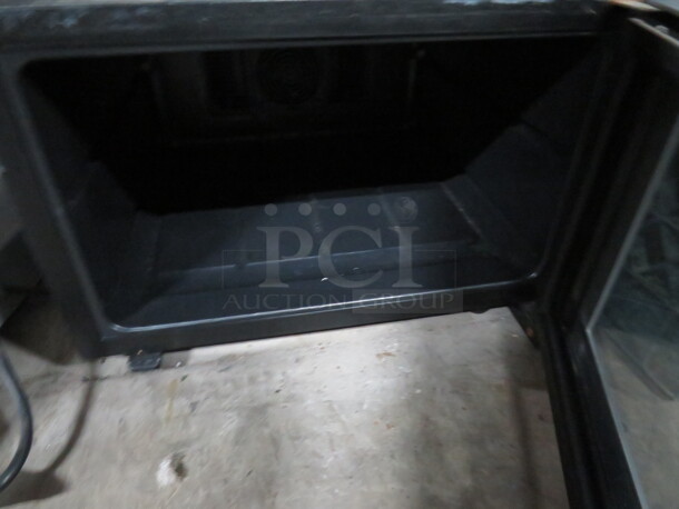 One Working Glass Door Frigidaire 8 Bottle Wine Cooler. Model# FWC-084HM. 110 Volt.  - Image 2 of 2