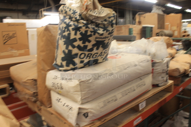 ALL ONE MONEY! PALLET LOT of Various Items Including Orgasol, Talc and Poraver. BUYER MUST REMOVE. - Image 5 of 9