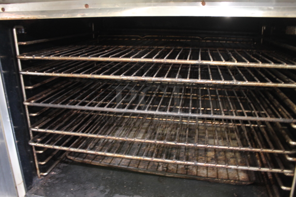 Blodgett Zephaire Stainless Steel Commercial Full Size Convection Oven w/ View Through Doors and Thermostatic Controls.  - Image 7 of 7