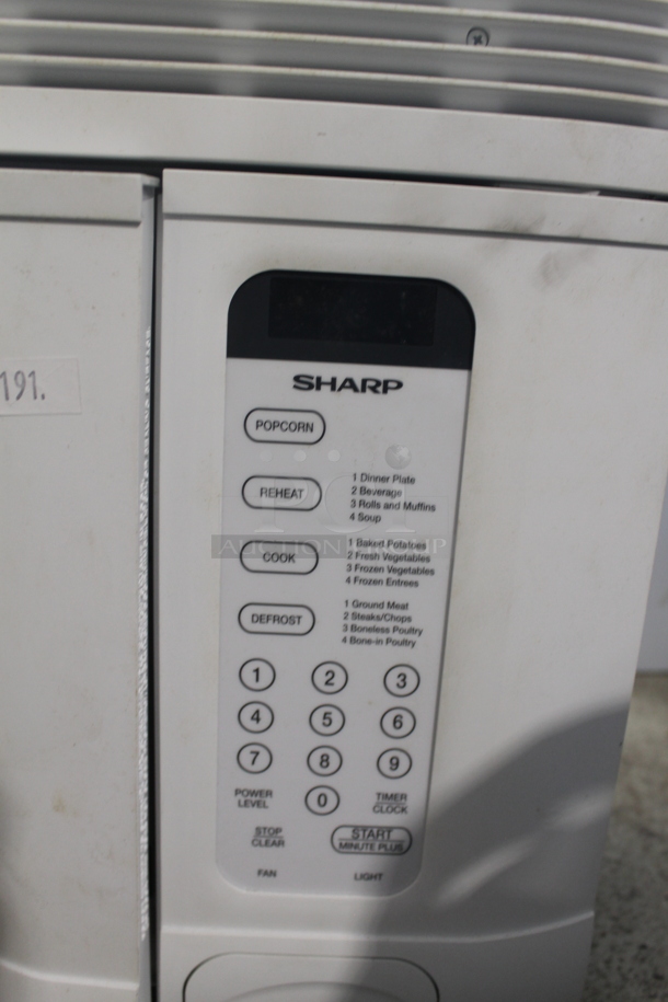Sharp R-1406-T Metal Microwave Oven. 120 Volts, 1 Phase. - Image 2 of 7