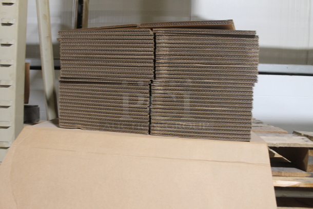 ALL ONE MONEY! THREE PALLET LOT Including BRAND NEW Cardboard Boxes. BUYER MUST REMOVE. - Image 2 of 3