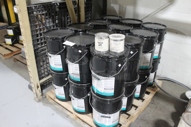 ALL ONE MONEY! PALLET LOT of ProGuard Moisture Cure Liquid Rubber Buckets. BUYER MUST REMOVE. - Image 2 of 4
