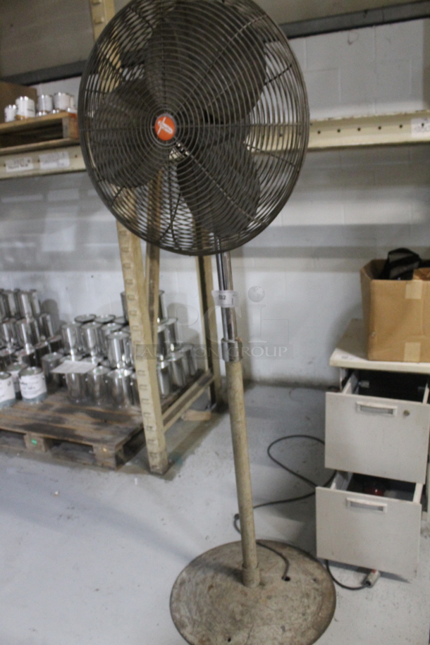 Dayton Metal Floor Style Fan. 115 Volts, 1 Phase. - Image 3 of 5