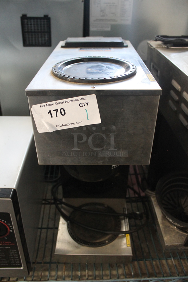 Bunn VPR Stainless Steel Commercial Countertop 2 Burner Coffee Machine w/ Poly Brew Basket. 120 Volts, 1 Phase. - Image 2 of 6