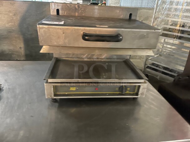 Nice! Equipex SEM-60VC 24 Inch Electric Salamander Broiler, 208v/1ph Tested and Working! - Image 4 of 10