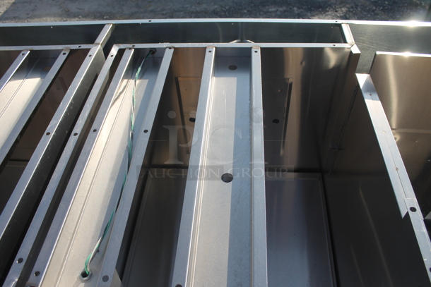 BRAND NEW! Stainless Steel Counter Frame w/ Under Shelf. - Image 3 of 8