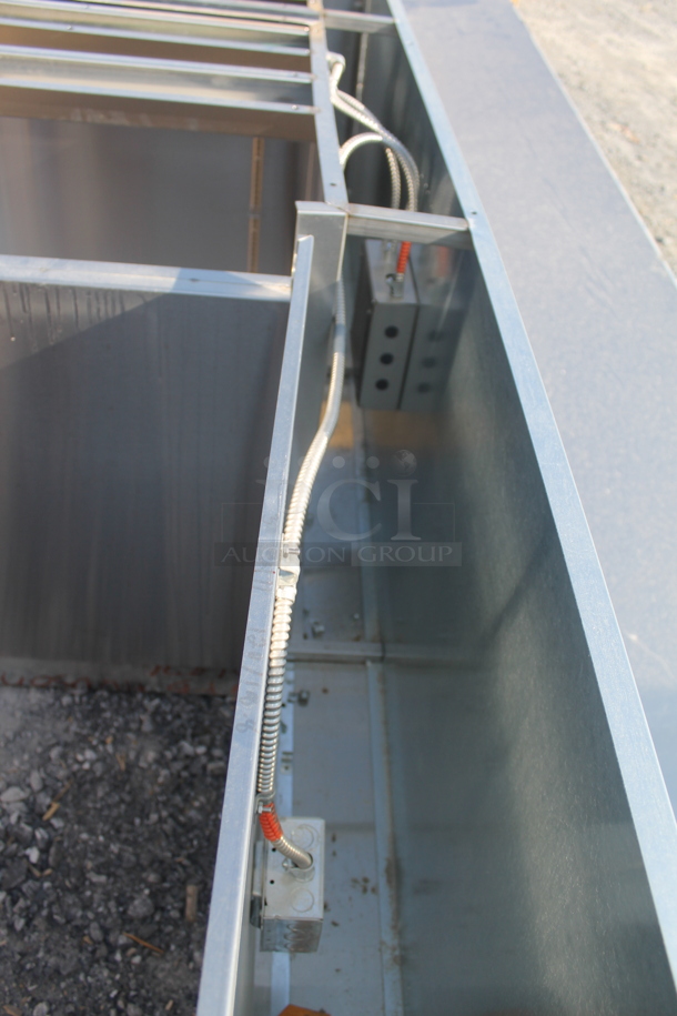 BRAND NEW! Stainless Steel Counter Frame w/ Under Shelf. - Image 7 of 8