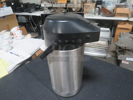 One Stainless Steel Airpot.
