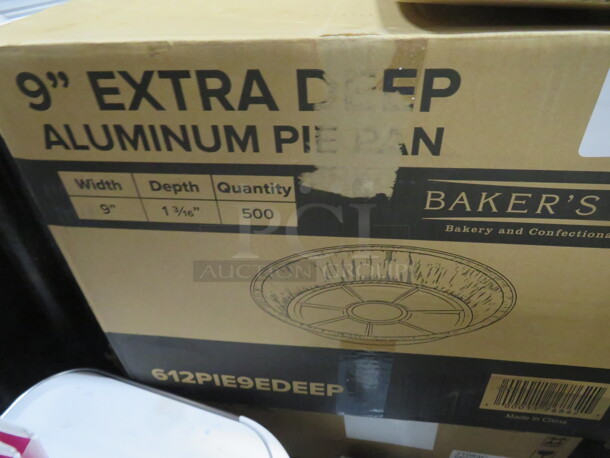 One Case Of 9 Inch Deep Pie Plates. 500ct. - Image 1 of 2