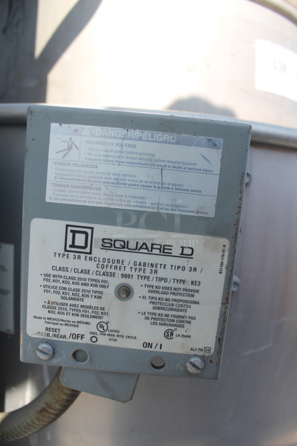 Metal Commercial Rooftop Mushroom Exhaust Fan. - Image 5 of 6